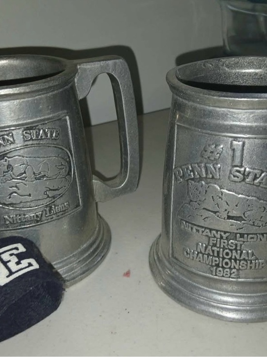 Other - Penn State UPewter-Colored Collegiate Decorative Beer Stein - Nittany Lions